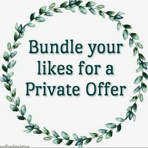 Bundle for extra savings!🎊👍🌟🌺🌷